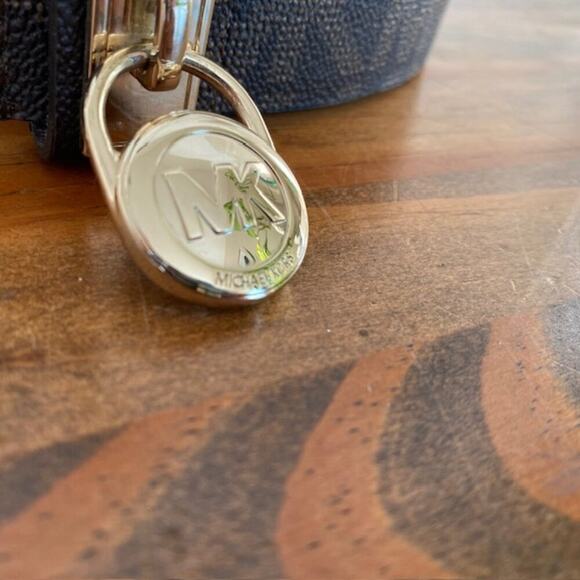 Michael Kors Brown with Gold Hardware Belt - Size Large - Picture 4 of 6